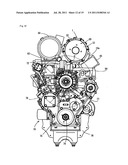 TRAVEL VEHICLE-MOUNTED ENGINE DEVICE diagram and image