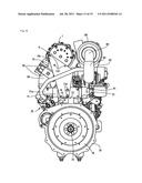 TRAVEL VEHICLE-MOUNTED ENGINE DEVICE diagram and image