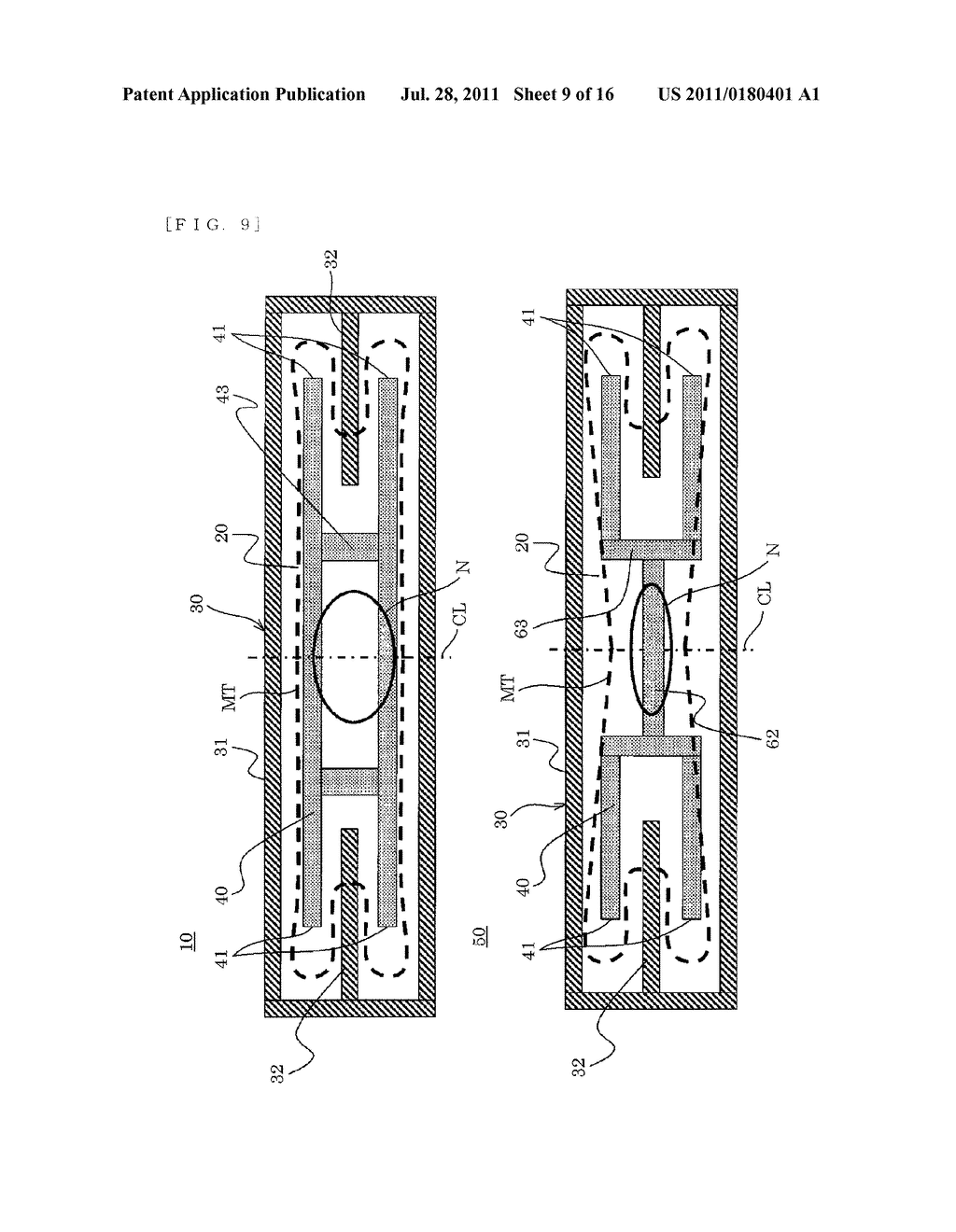 MAGNET UNIT AND MAGNETRON SPUTTERING APPARATUS - diagram, schematic, and image 10