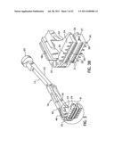 Stapling apparatus for performing anastomosis on hollow organs diagram and image