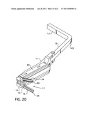 Stapling apparatus for performing anastomosis on hollow organs diagram and image