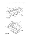 Stapling apparatus for performing anastomosis on hollow organs diagram and image