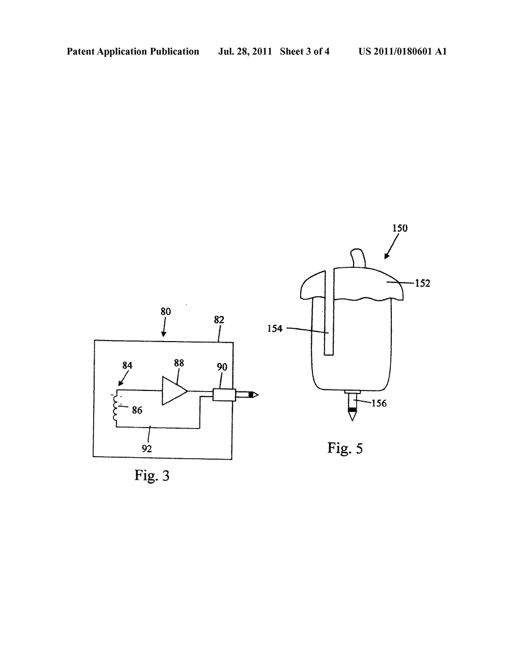 Card reader device for a cell phone and method of use - diagram, schematic, and image 04