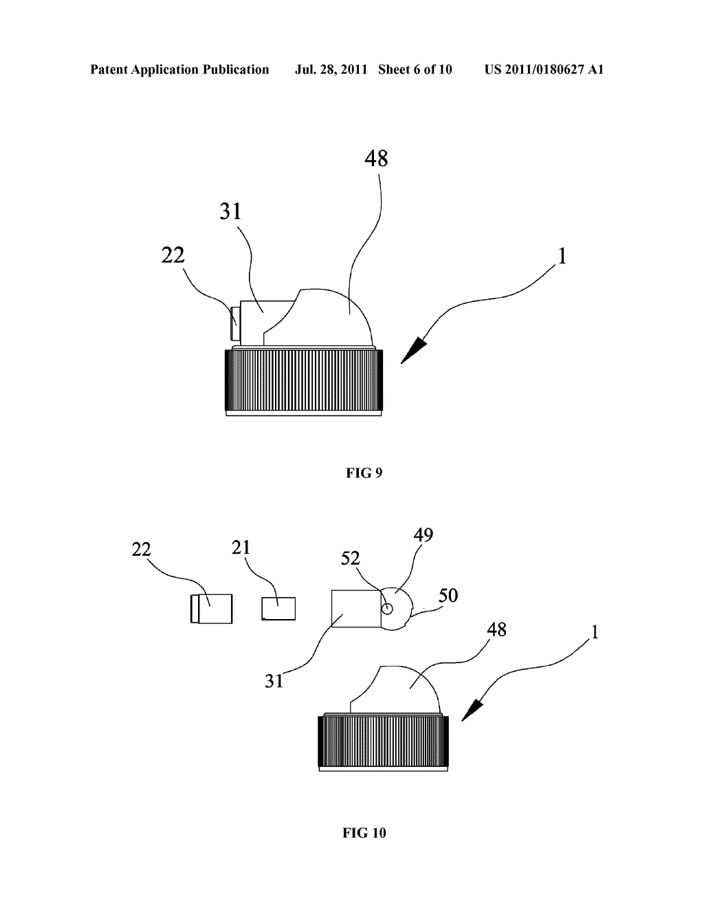 Cap of Spray Mineral Water Bottle and Multifunctional Spray Mineral Water     Bottle - diagram, schematic, and image 07