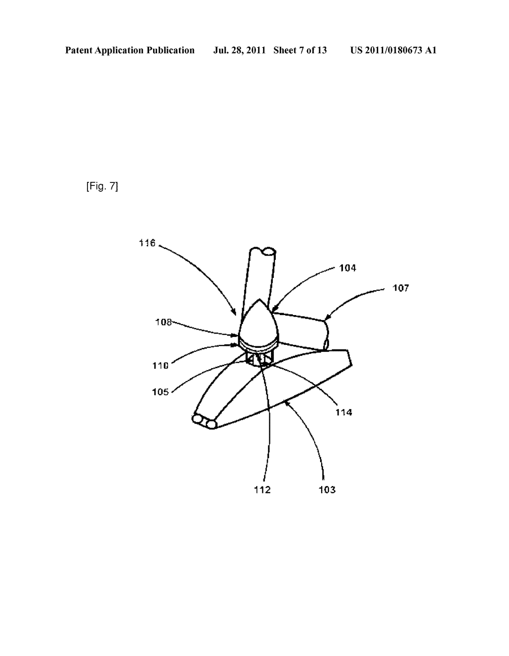 TAKING OFF AND LANDING AIRPLANE USING VARIABLE ROTARY WINGS - diagram, schematic, and image 08