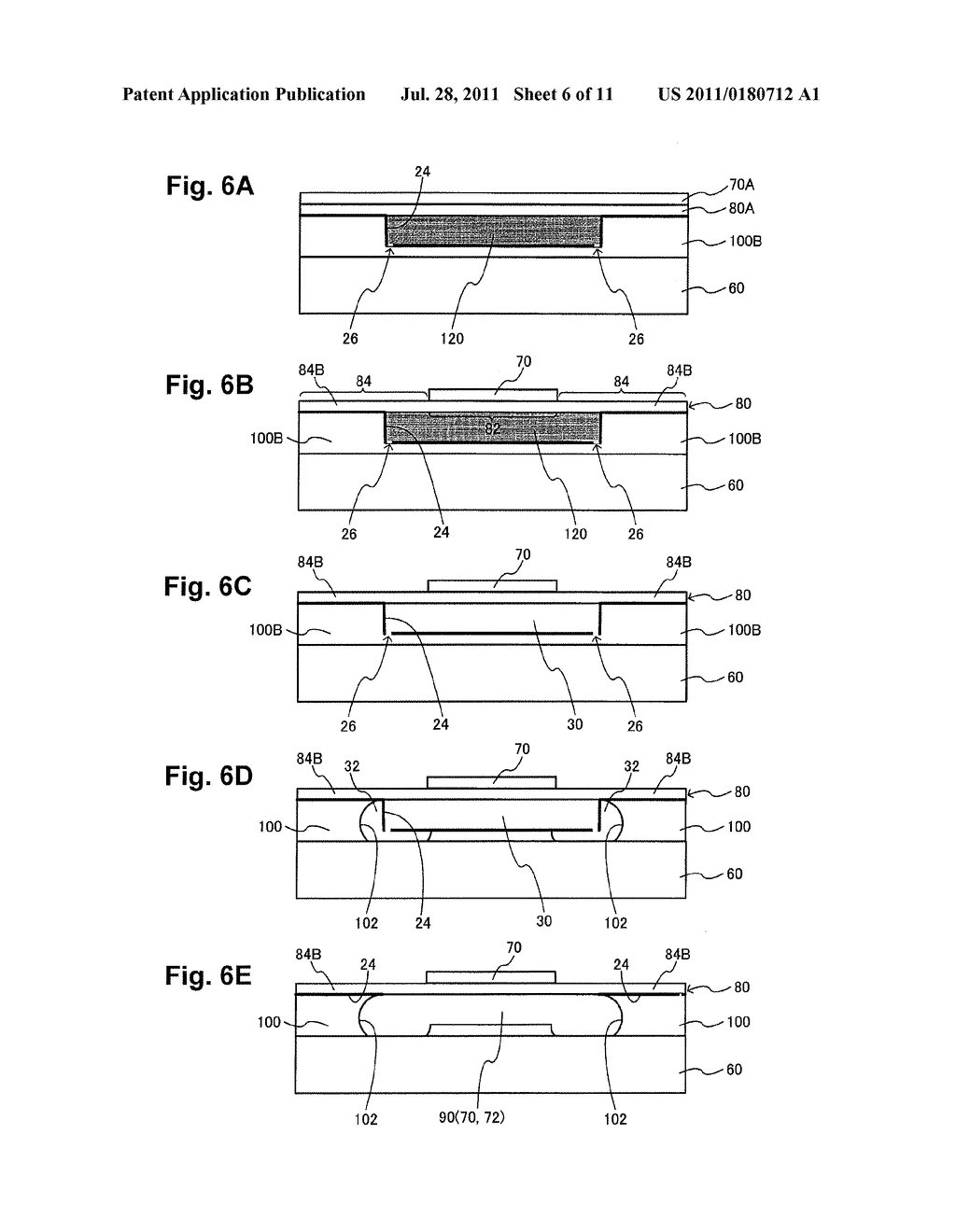 METHOD FOR MANUFACTURING MEMS DEVICE, METHOD FOR MANUFACTURING THERMAL     DETECTOR, THERMAL DETECTOR, THERMAL DETECTION DEVICE, AND ELECTRONIC     INSTRUMENT - diagram, schematic, and image 07