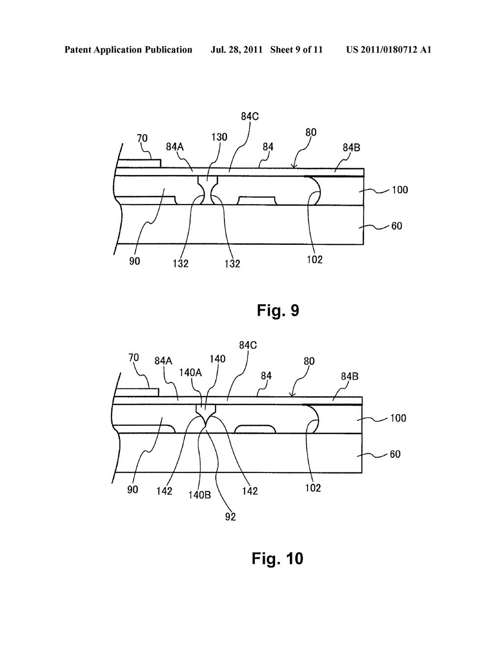 METHOD FOR MANUFACTURING MEMS DEVICE, METHOD FOR MANUFACTURING THERMAL     DETECTOR, THERMAL DETECTOR, THERMAL DETECTION DEVICE, AND ELECTRONIC     INSTRUMENT - diagram, schematic, and image 10