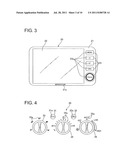 Light emission structure for indication symbol in interior space of     vehicle diagram and image