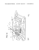 Light emission structure for indication symbol in interior space of     vehicle diagram and image