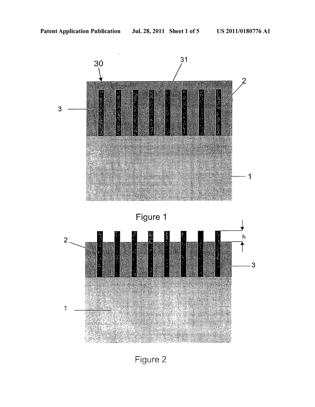 OPTOELECTRONIC DEVICE BASED ON NANOWIRES AND CORRESPONDING PROCESSES - diagram, schematic, and image 02