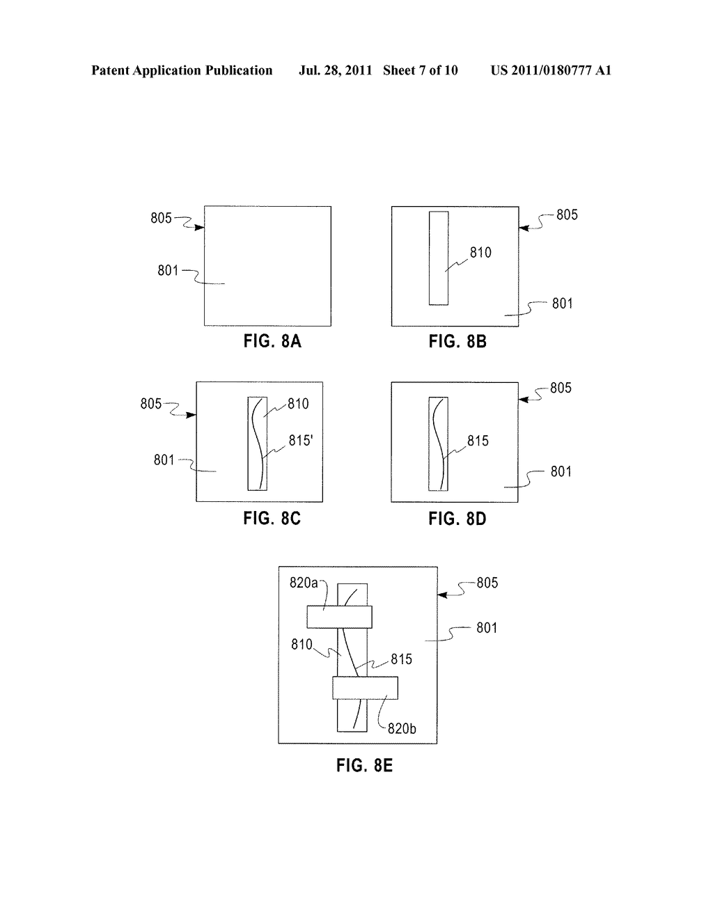 METHOD OF PLACING A SEMICONDUCTING NANOSTRUCTURE AND SEMICONDUCTOR DEVICE     INCLUDING THE SEMICONDUCTING NANOSTRUCTURE - diagram, schematic, and image 08