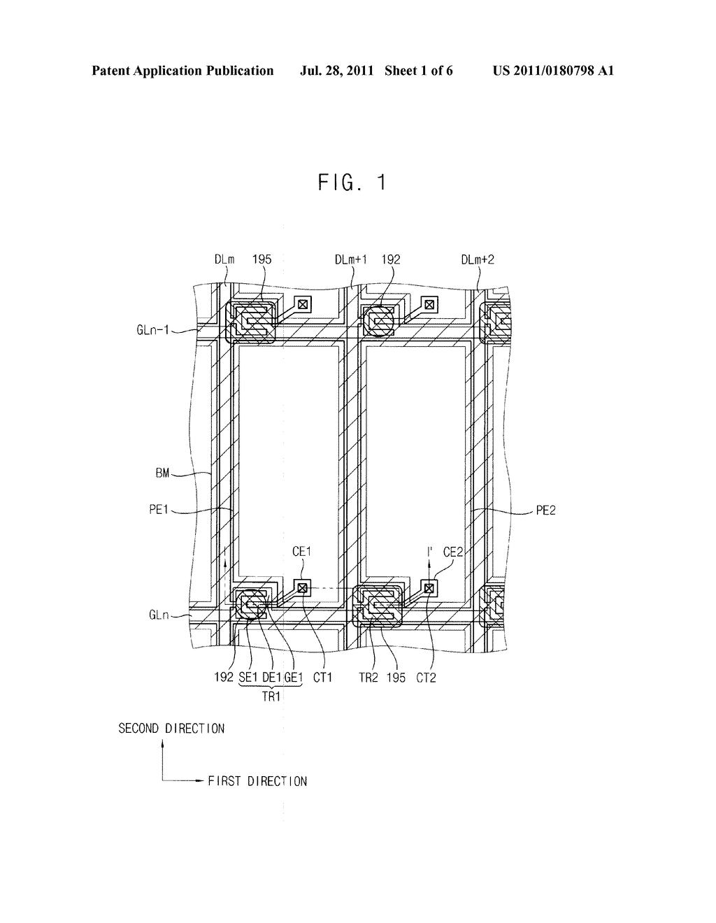 DISPLAY SUBSTRATE AND METHOD OF MANUFACTURING THE SAME - diagram, schematic, and image 02