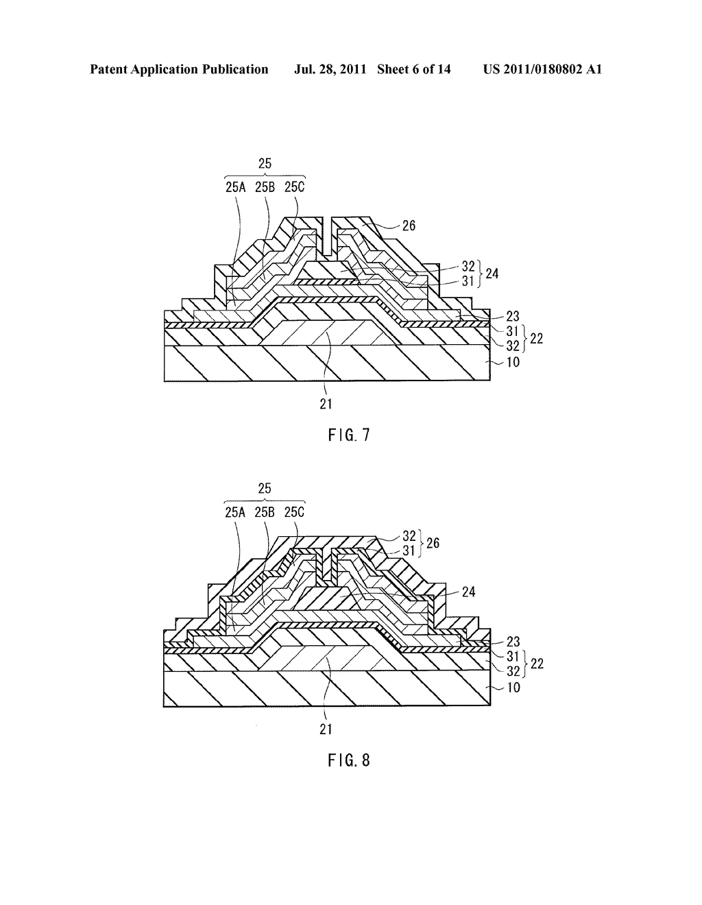 THIN FILM TRANSISTOR AND DISPLAY DEVICE - diagram, schematic, and image 07