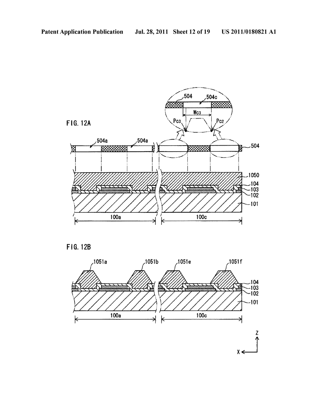 DISPLAY DEVICE AND MANUFACTURING METHOD THEREOF - diagram, schematic, and image 13