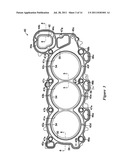 SEALING STRUCTURE USING METAL GASKET diagram and image