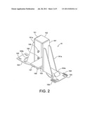 Extended forward tow saddlemount -- single rail diagram and image