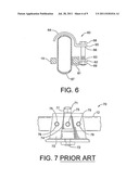 Extended forward tow saddlemount -- single rail diagram and image