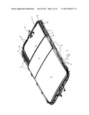 ROOF ASSEMBLY AND METHOD OF MOUNTING A SIEVE MEMBER diagram and image