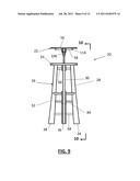 RECONFIGURABLE SEATING DEVICE WITH INTEGRAL DOCUMENT SHELF diagram and image