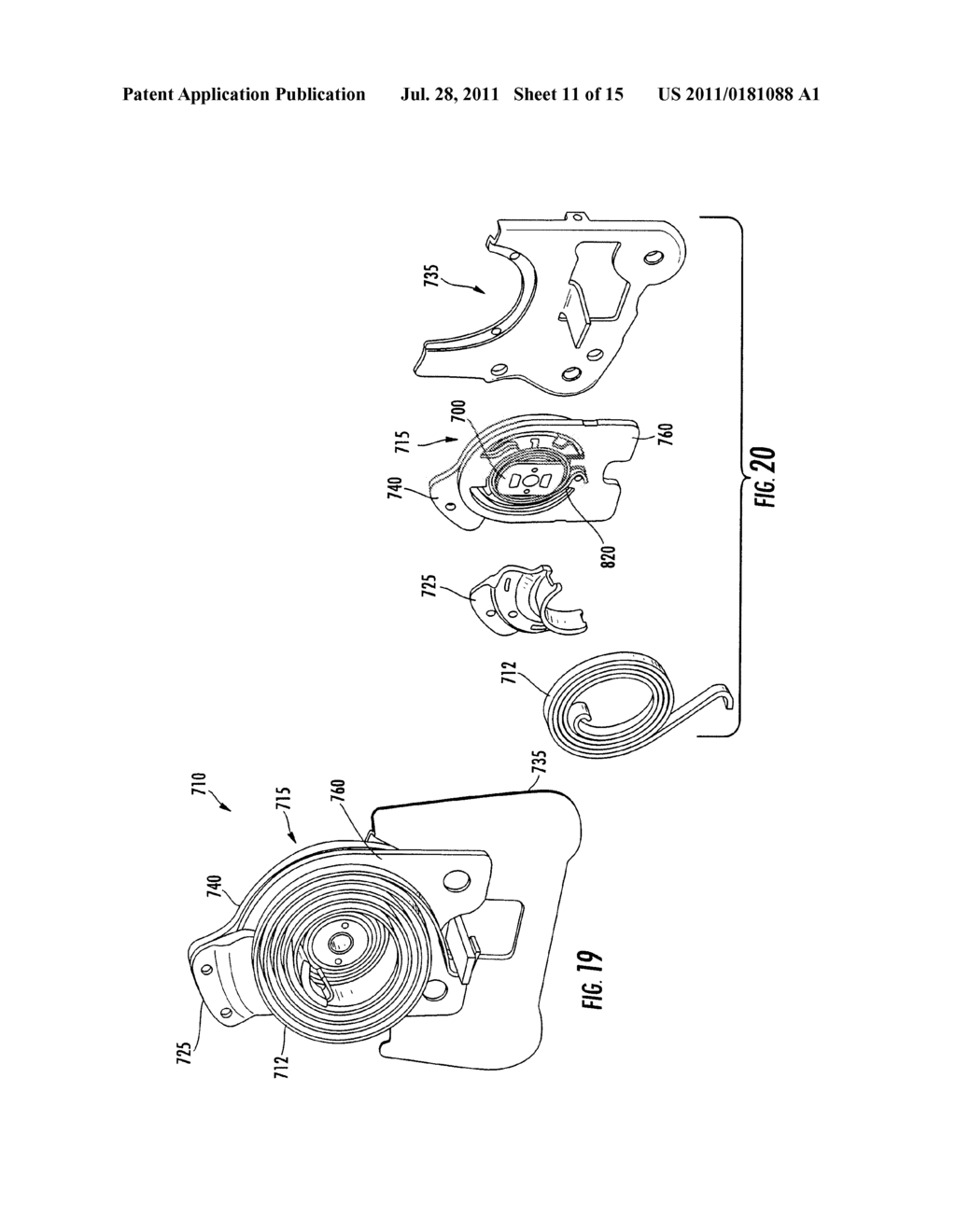 ROTARY RECLINER MECHANISM - diagram, schematic, and image 12