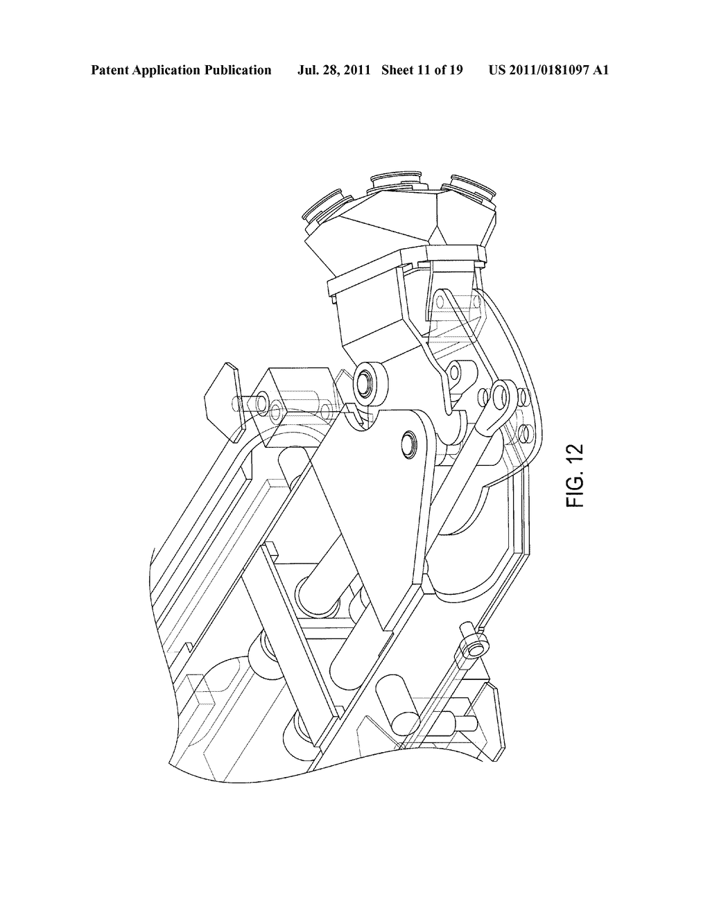 MINING MACHINE WITH DRIVEN DISC CUTTERS - diagram, schematic, and image 12