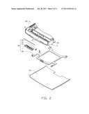 PORTABLE ELECTRONIC DEVICE WITH BATTERY COVER diagram and image