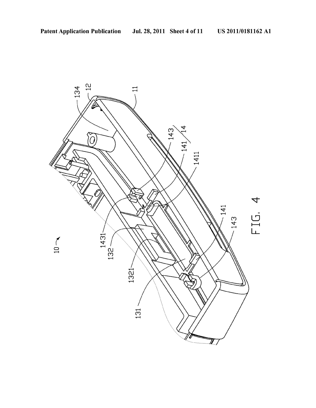 PORTABLE ELECTRONIC DEVICE WITH BATTERY COVER - diagram, schematic, and image 05