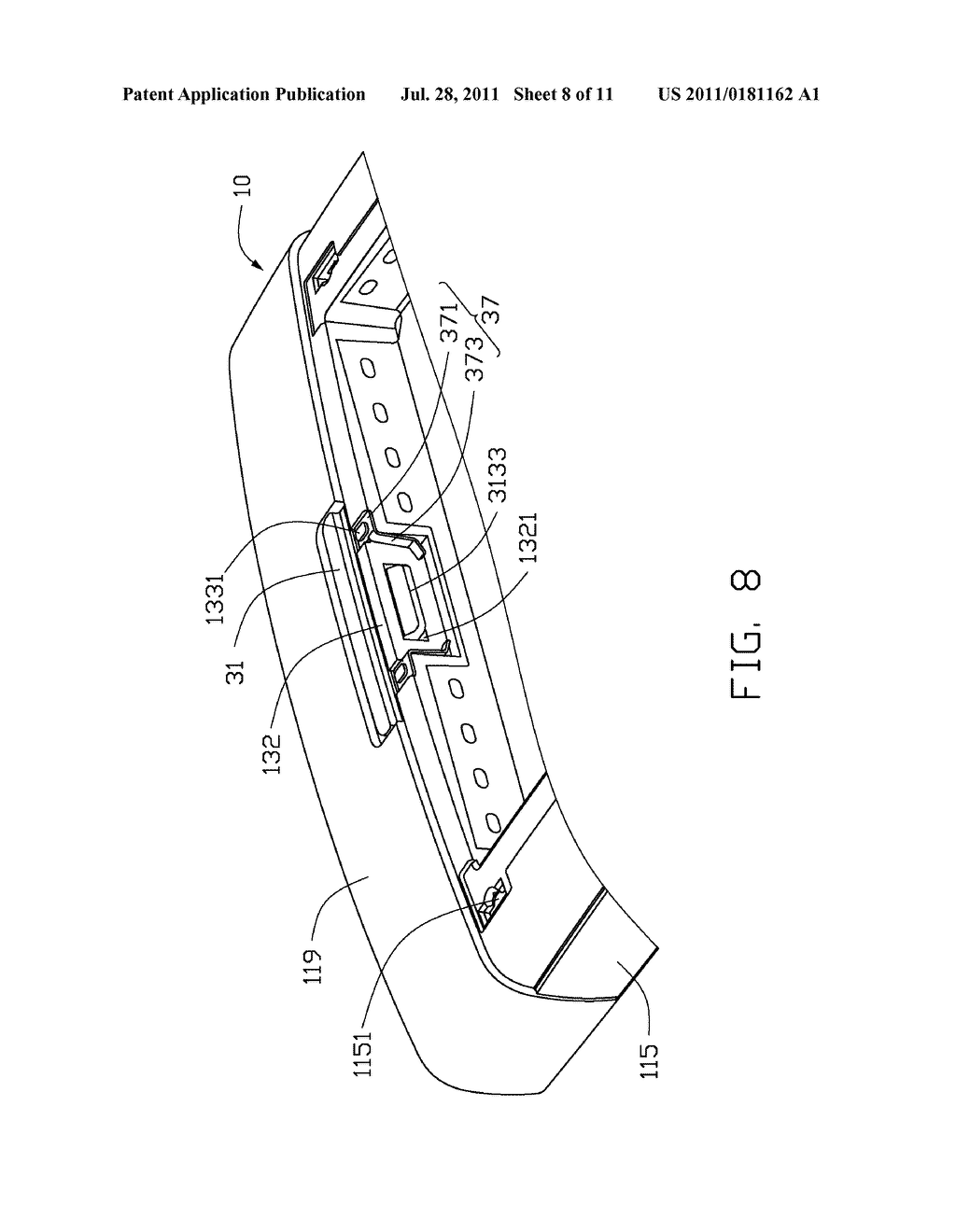 PORTABLE ELECTRONIC DEVICE WITH BATTERY COVER - diagram, schematic, and image 09