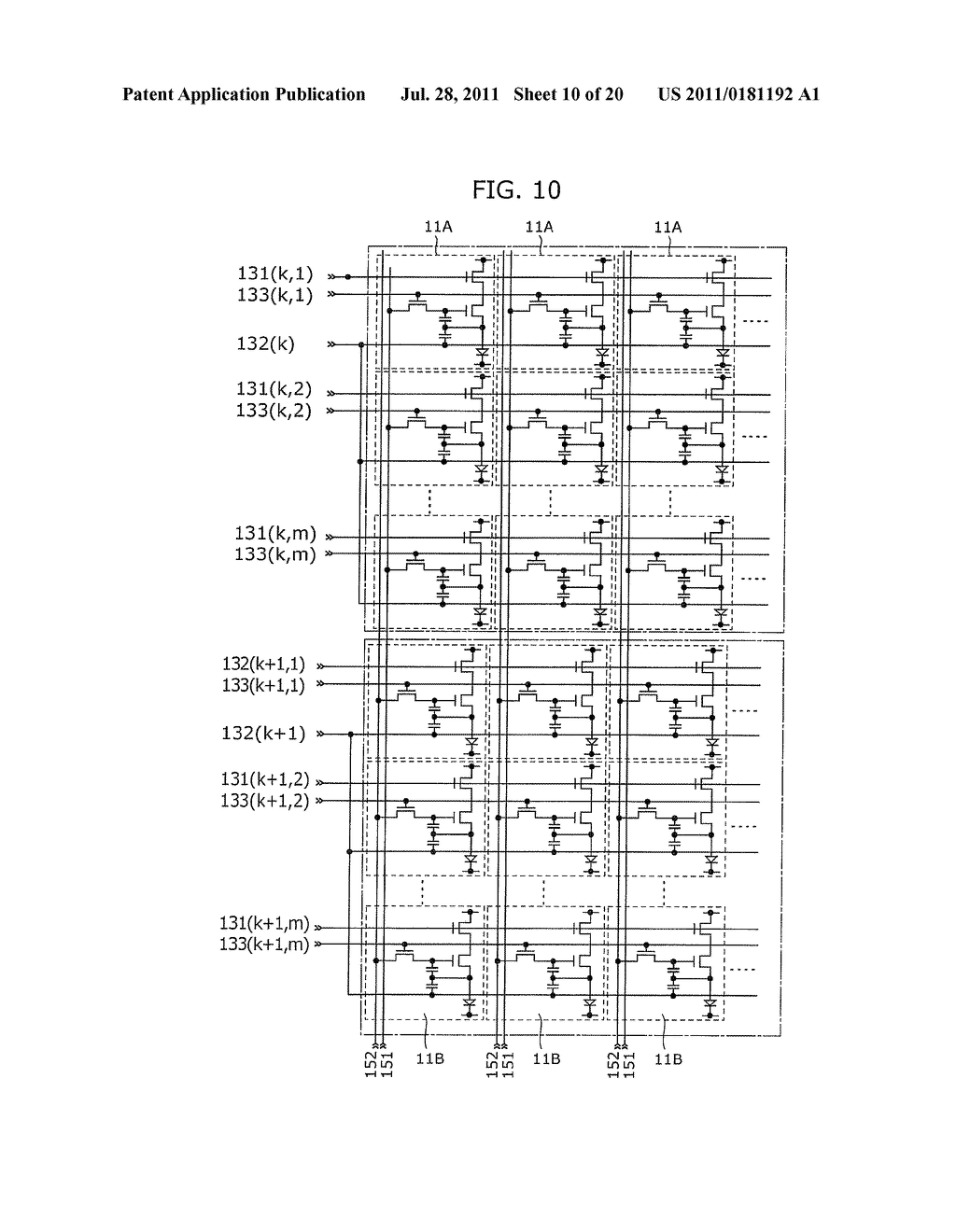 IMAGE DISPLAY DEVICE AND DRIVING METHOD THEREOF - diagram, schematic, and image 11