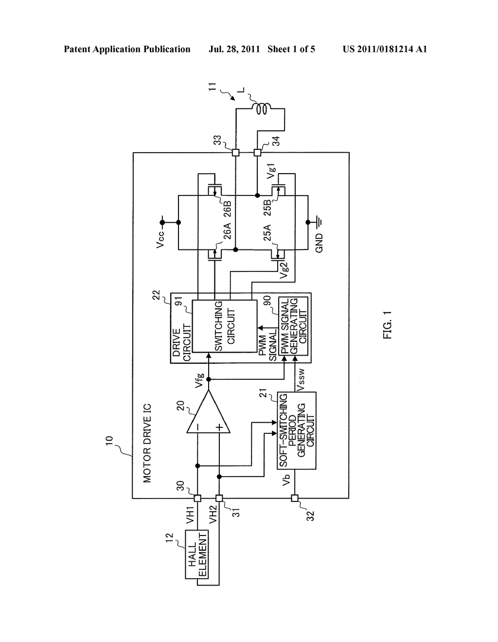 MOTOR DRIVE CIRCUIT - diagram, schematic, and image 02