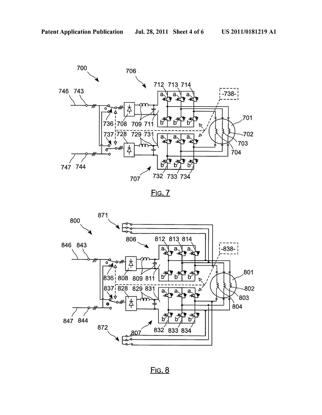 ELECTRIC ACTUATOR INCLUDING TWO CURRENT-CONTROLLED VOLTAGE INVERTERS     POWERING AN ELECTRIC MACHINE, AND RECONFIGURABLE IN THE PRESENCE OF A     DEFECT - diagram, schematic, and image 05