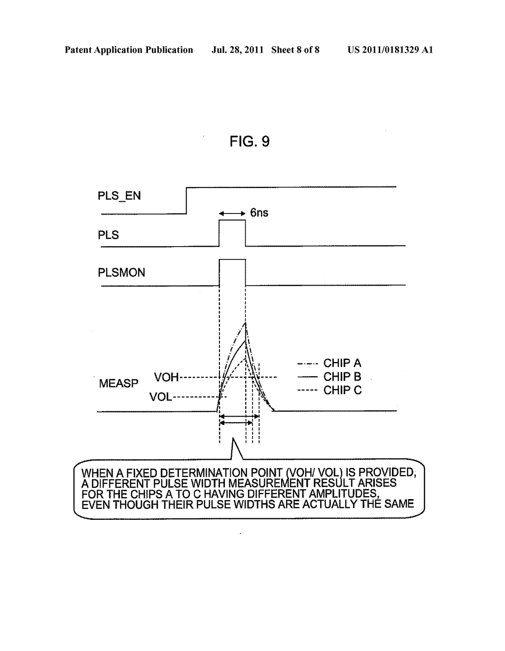 SEMICONDUCTOR DEVICE AND PULSE WIDTH DETECTION METHOD - diagram, schematic, and image 09