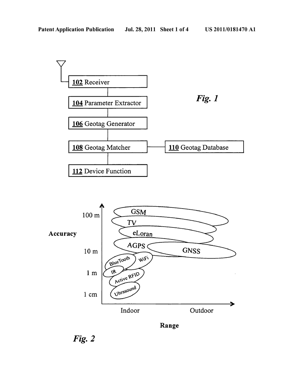 Geosecurity methods and devices using geotags derived from noisy location     data from multiple sources - diagram, schematic, and image 02