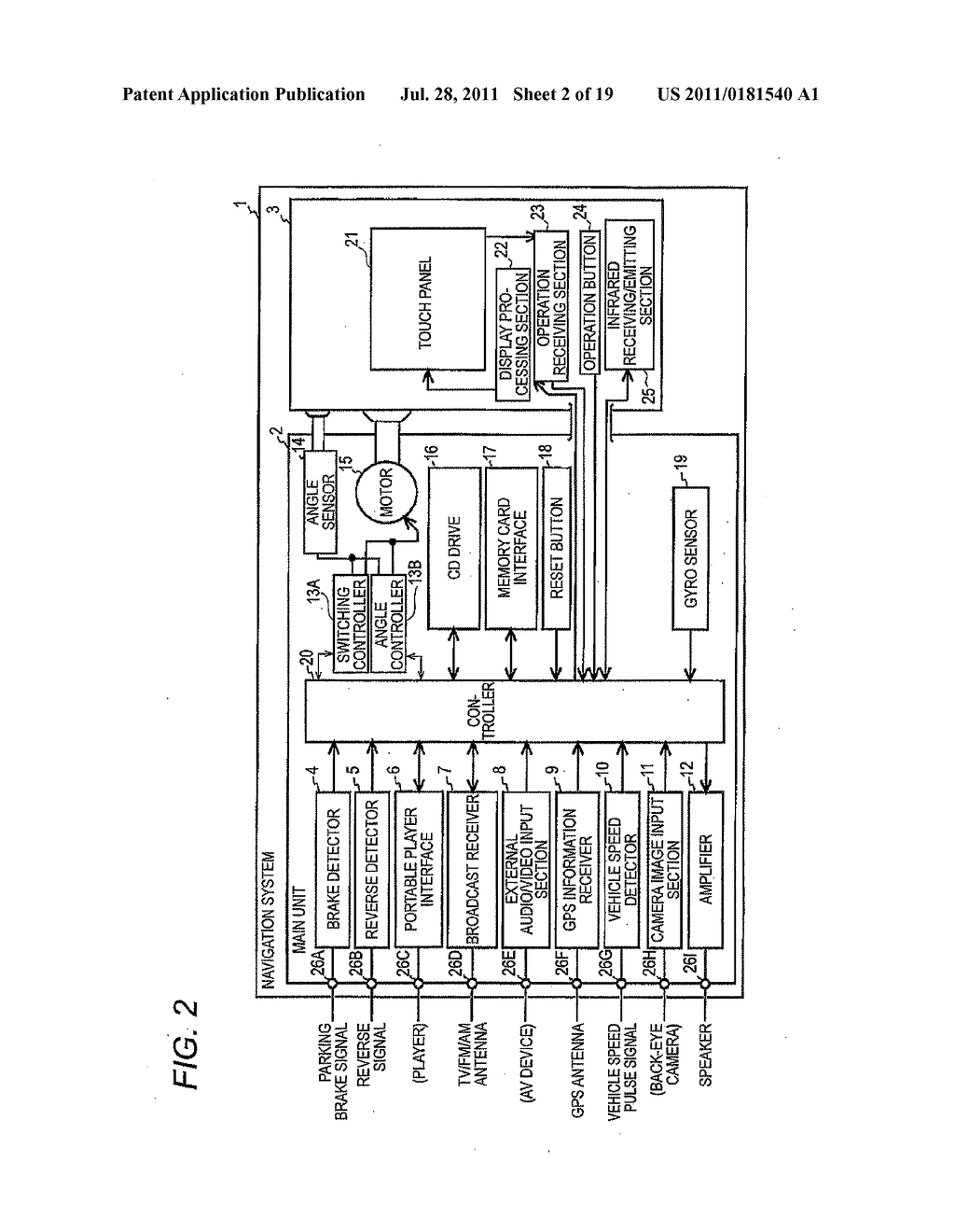 NAVIGATION SYSTEM - diagram, schematic, and image 03