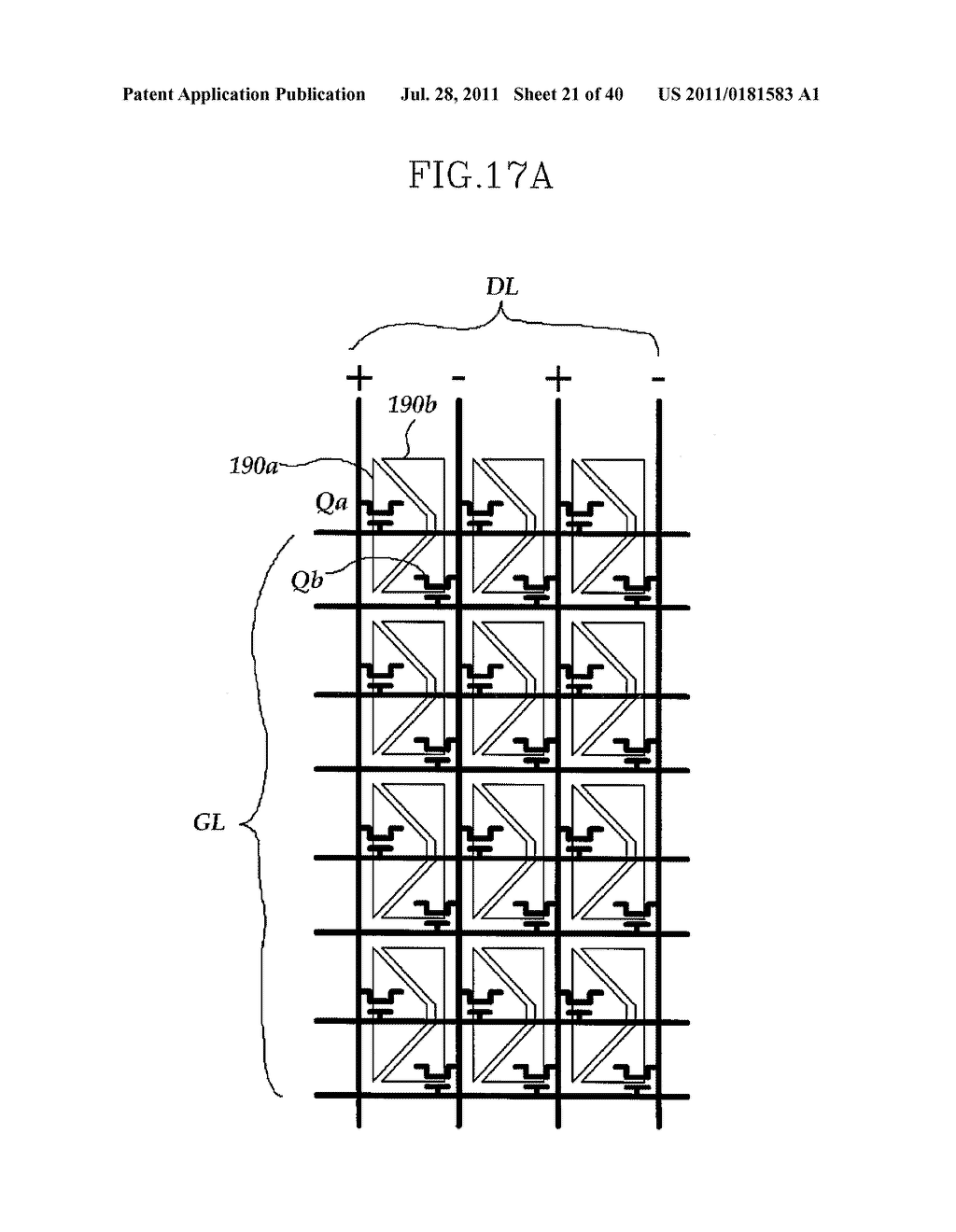 DISPLAY DEVICE AND DRIVING METHOD THEREOF - diagram, schematic, and image 22