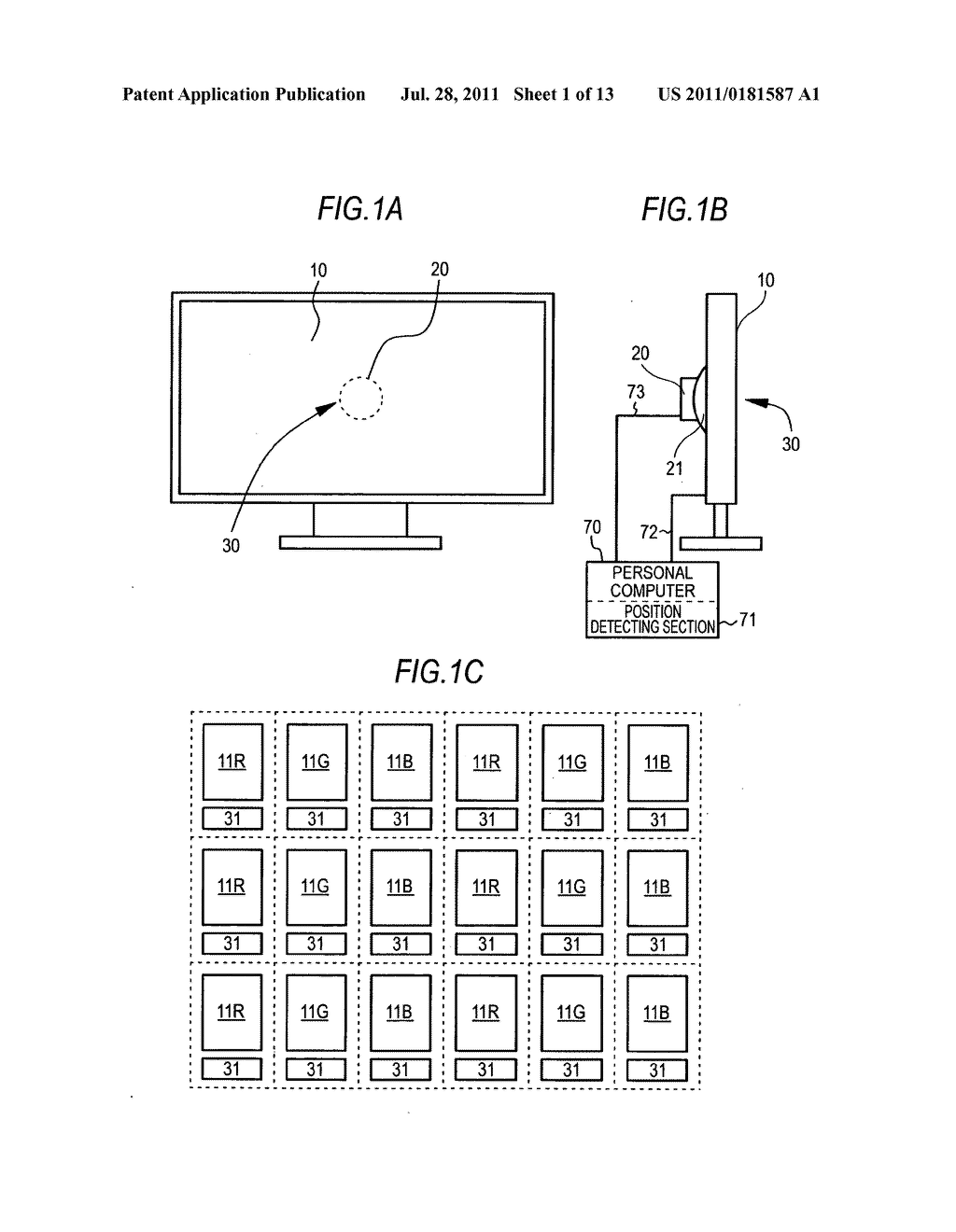 Image display device having imaging device - diagram, schematic, and image 02