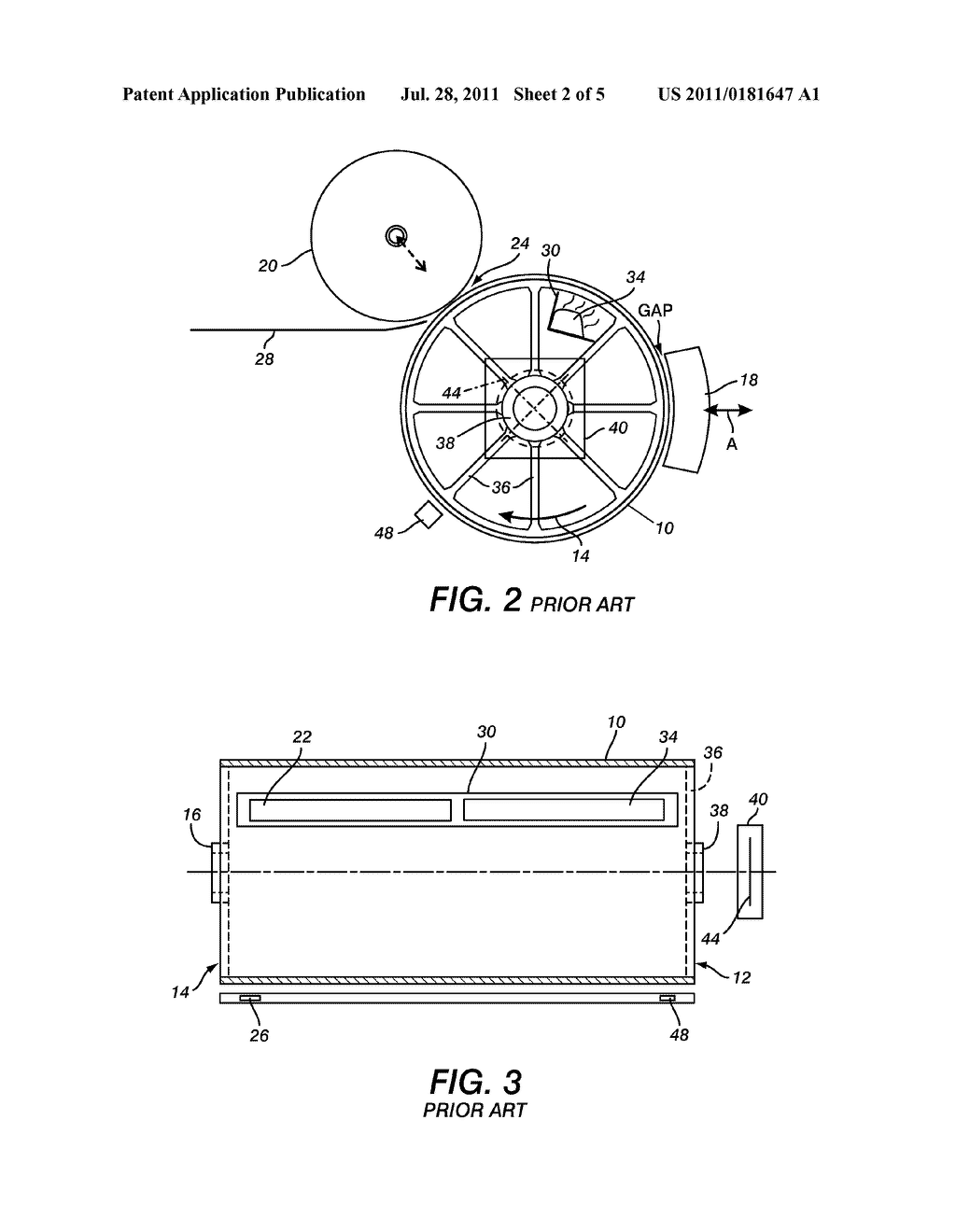 Method for Measuring a Gap Between an Intermediate Imaging Member and a     Print Head Using Thermal Characteristics - diagram, schematic, and image 03