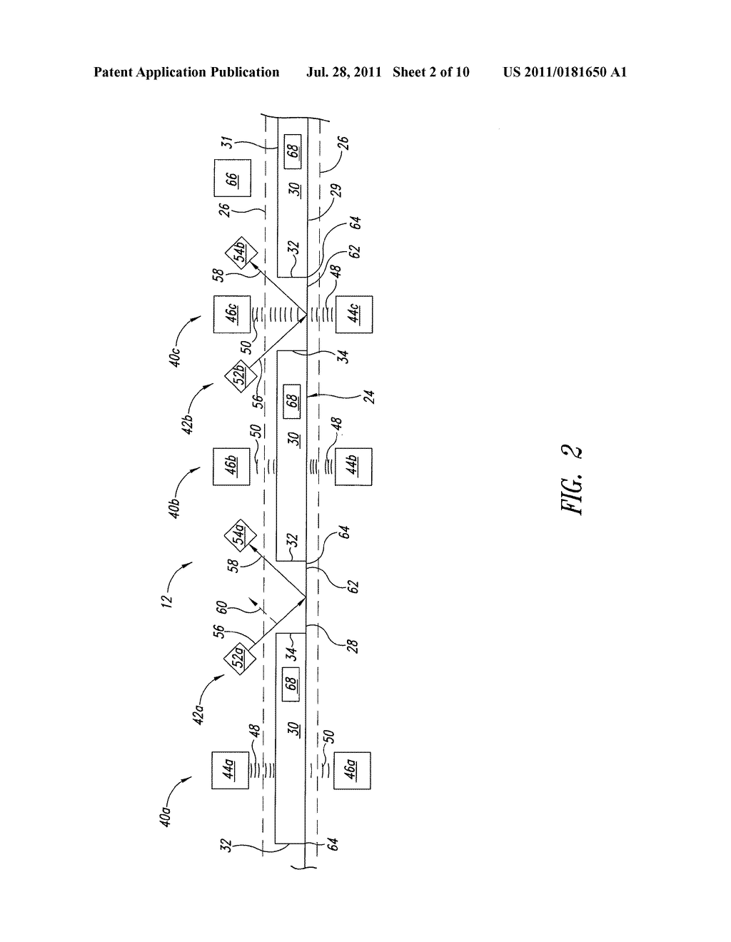 METHOD AND APPARATUS FOR REGISTERING AND MAINTAINING REGISTRATION OF A     MEDIUM IN A CONTENT APPLICATOR - diagram, schematic, and image 03