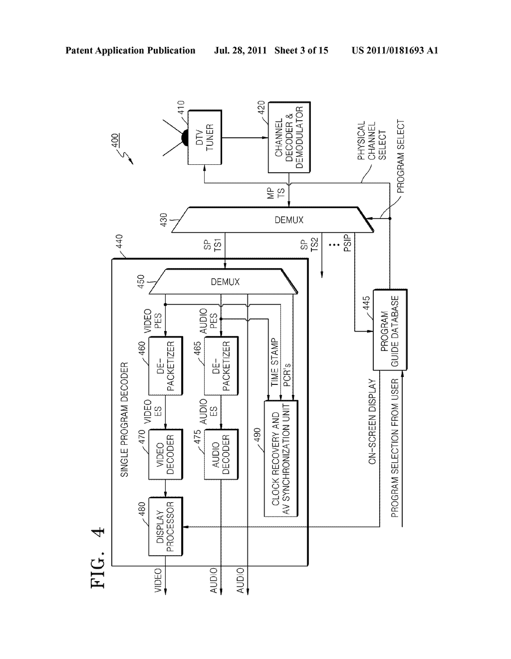 METHOD AND APPARATUS FOR GENERATING DATA STREAM FOR PROVIDING     3-DIMENSIONAL MULTIMEDIA SERVICE, AND METHOD AND APPARATUS FOR RECEIVING     THE DATA STREAM - diagram, schematic, and image 04