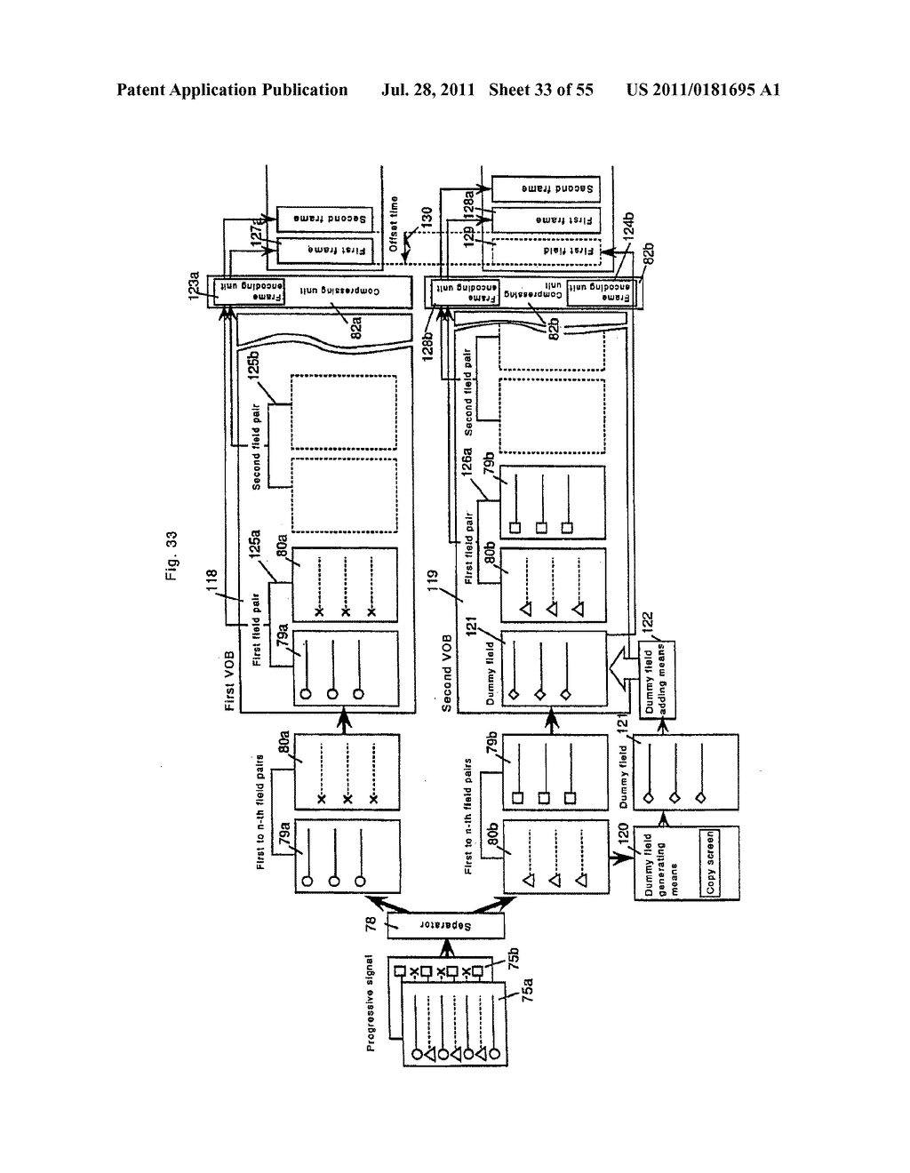 HIGH-RESOLUTION OPTICAL DISK FOR RECORDING STEREOSCOPIC VIDEO, OPTICAL     DISK REPRODUCING DEVICE, AND OPTICAL DISK RECORDING DEVICE - diagram, schematic, and image 34