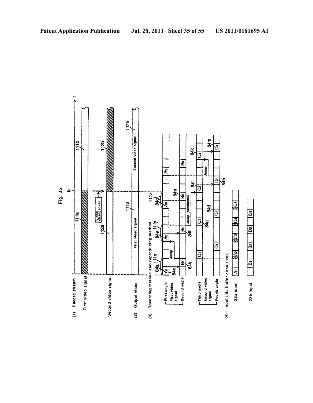 HIGH-RESOLUTION OPTICAL DISK FOR RECORDING STEREOSCOPIC VIDEO, OPTICAL     DISK REPRODUCING DEVICE, AND OPTICAL DISK RECORDING DEVICE - diagram, schematic, and image 36