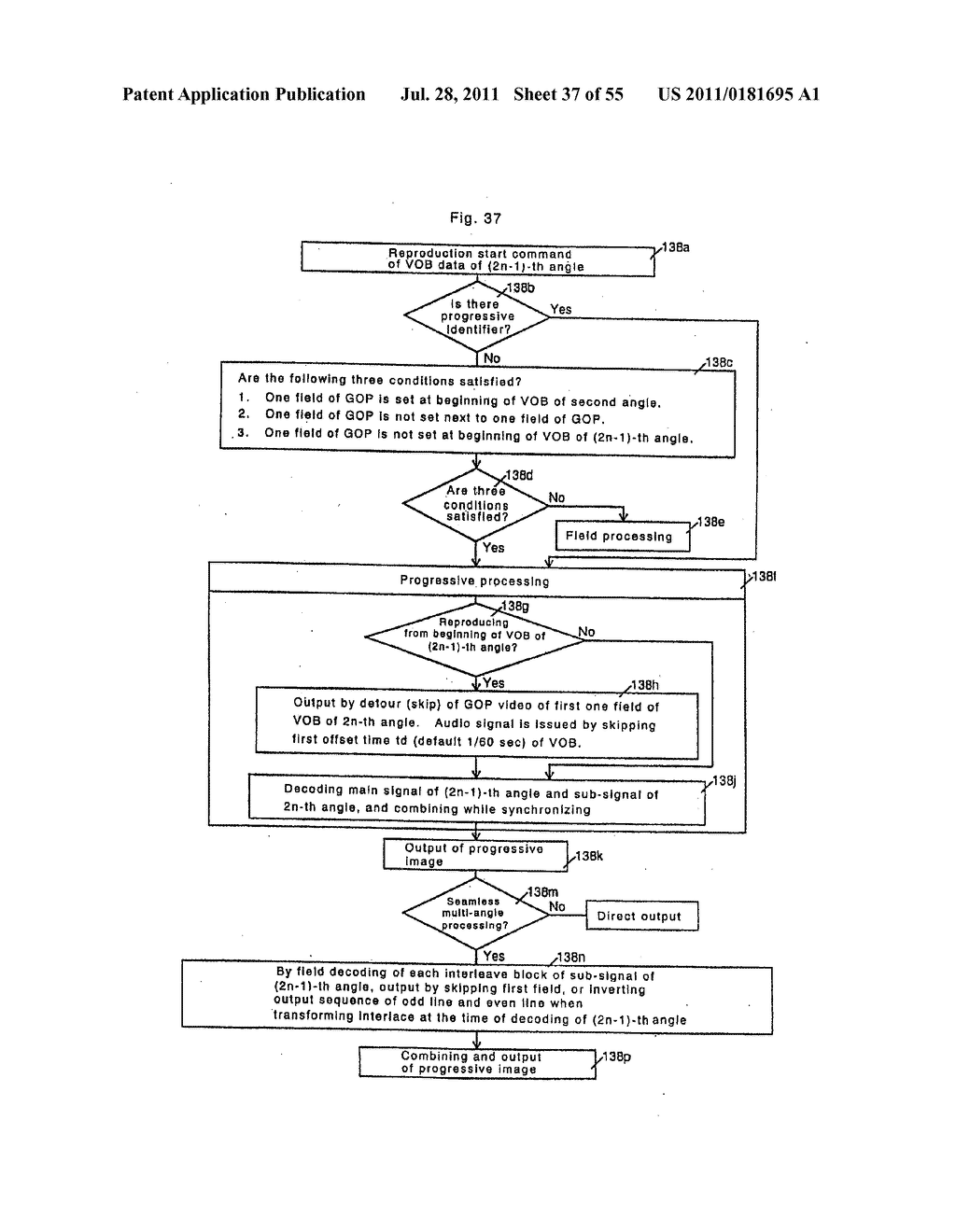 HIGH-RESOLUTION OPTICAL DISK FOR RECORDING STEREOSCOPIC VIDEO, OPTICAL     DISK REPRODUCING DEVICE, AND OPTICAL DISK RECORDING DEVICE - diagram, schematic, and image 38