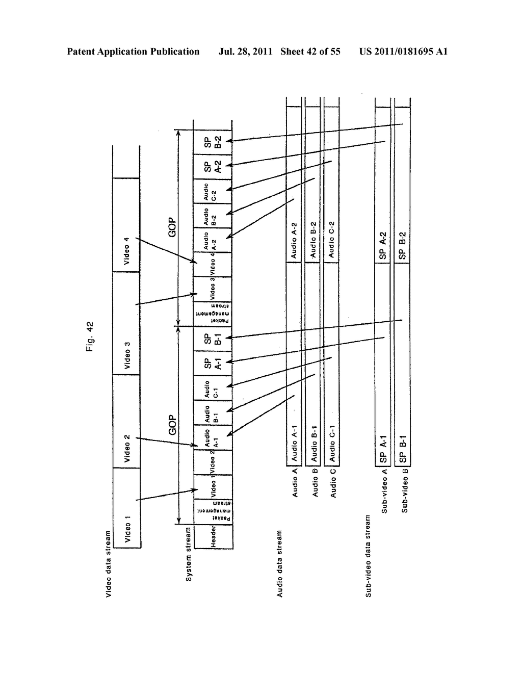 HIGH-RESOLUTION OPTICAL DISK FOR RECORDING STEREOSCOPIC VIDEO, OPTICAL     DISK REPRODUCING DEVICE, AND OPTICAL DISK RECORDING DEVICE - diagram, schematic, and image 43