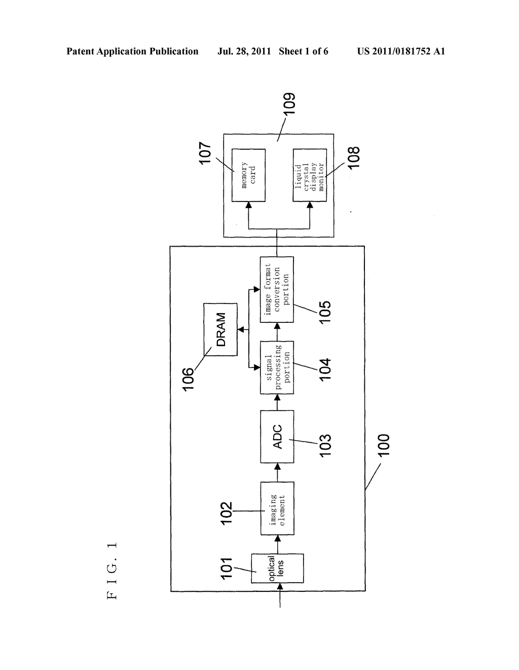 IMAGING ELEMENT AND IMAGING DEVICE - diagram, schematic, and image 02