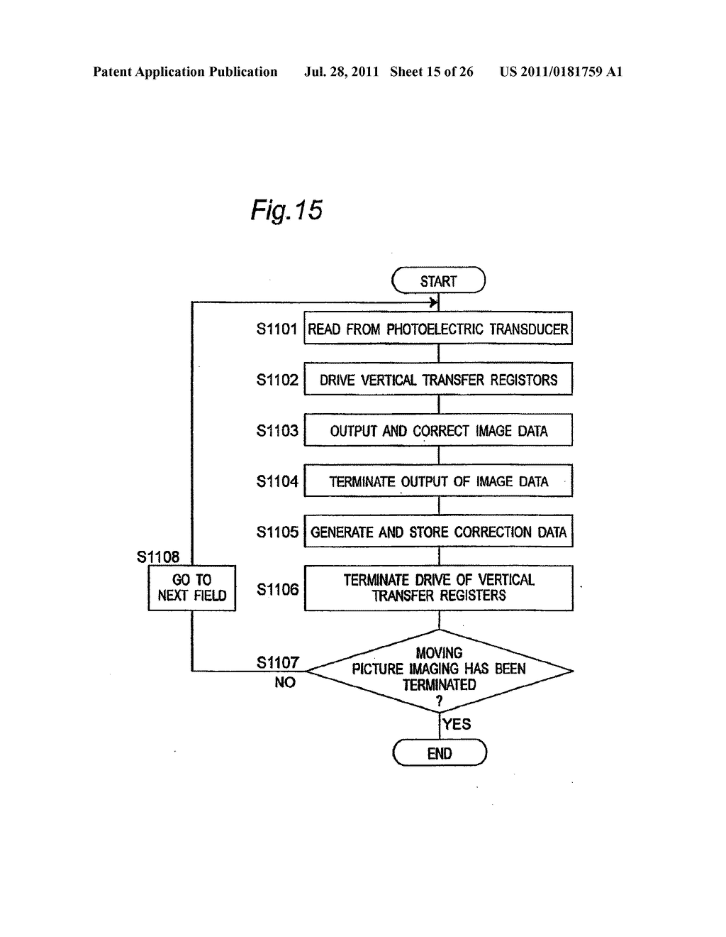 IMAGING APPARATUS AND CORRECTION METHOD OF IMAGE DATA - diagram, schematic, and image 16