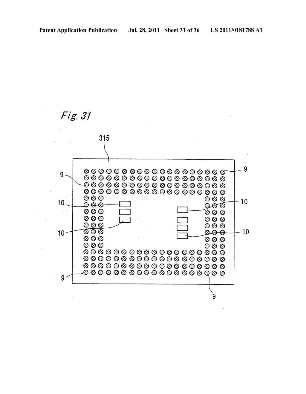 CIRCUIT MODULE FOR USE IN DIGITAL TELEVISION RECEIVER FOR RECEIVING     DIGITAL TELEVISION BROADCASTING WAVE SIGNAL - diagram, schematic, and image 32