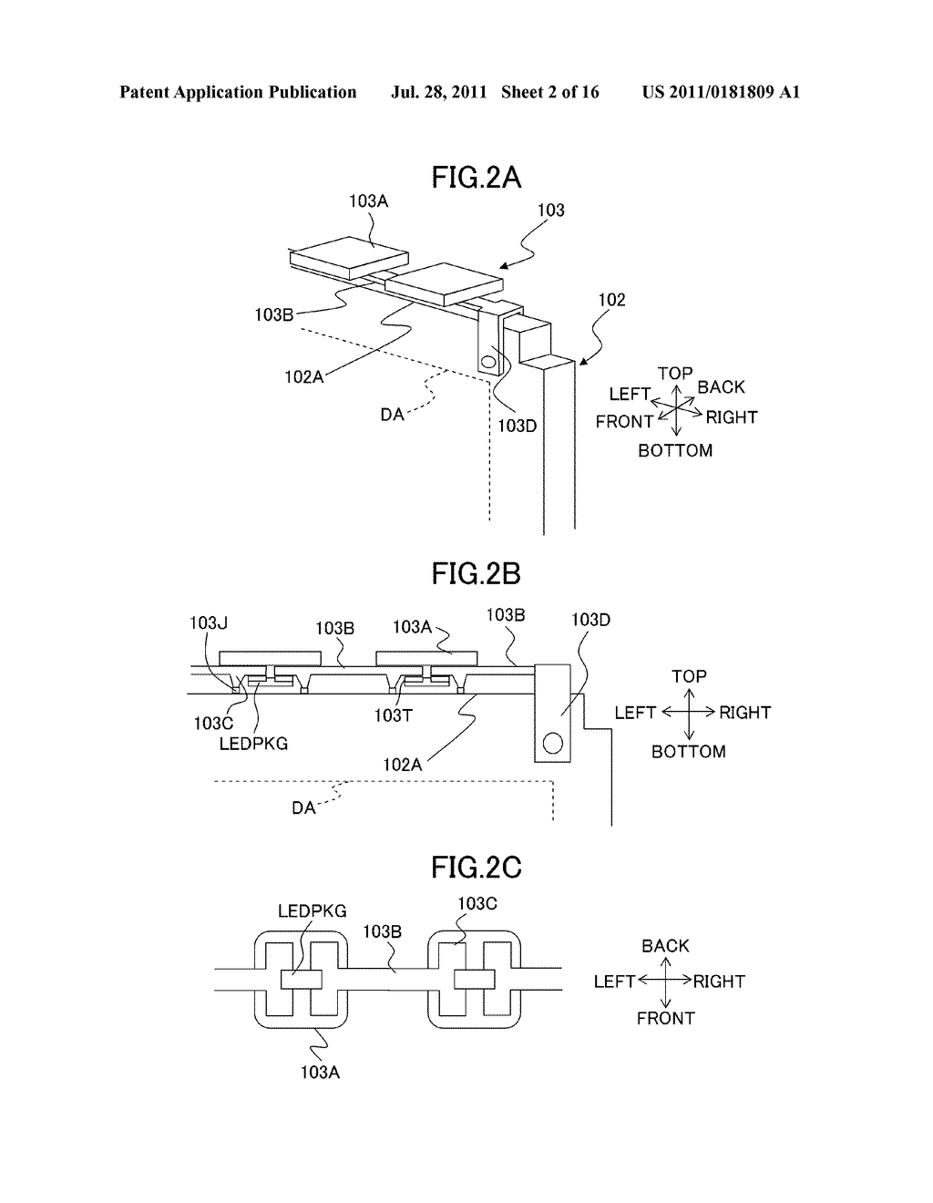 LIQUID CRYSTAL DISPLAY DEVICE AND ILLUMINATING DEVICE - diagram, schematic, and image 03
