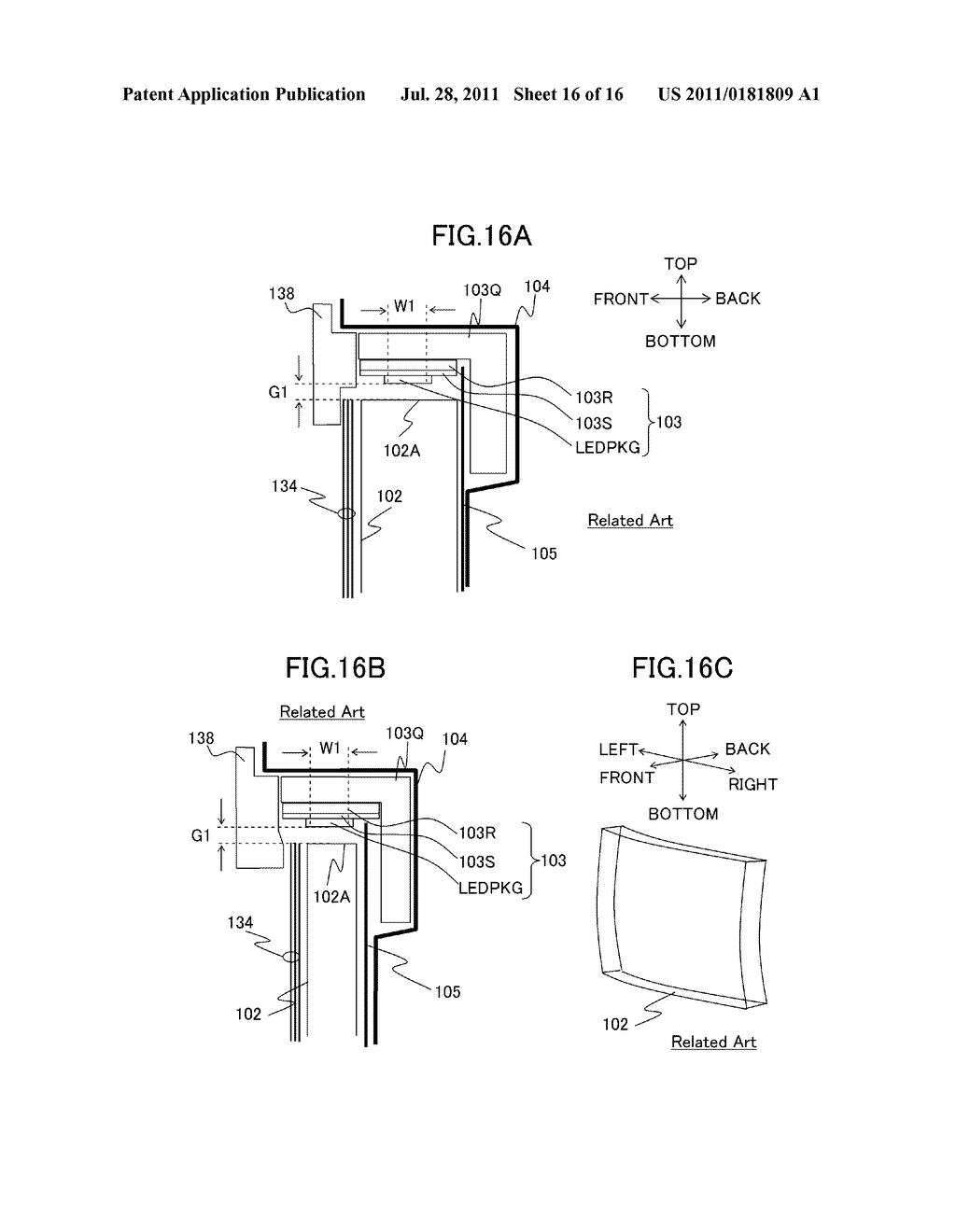 LIQUID CRYSTAL DISPLAY DEVICE AND ILLUMINATING DEVICE - diagram, schematic, and image 17