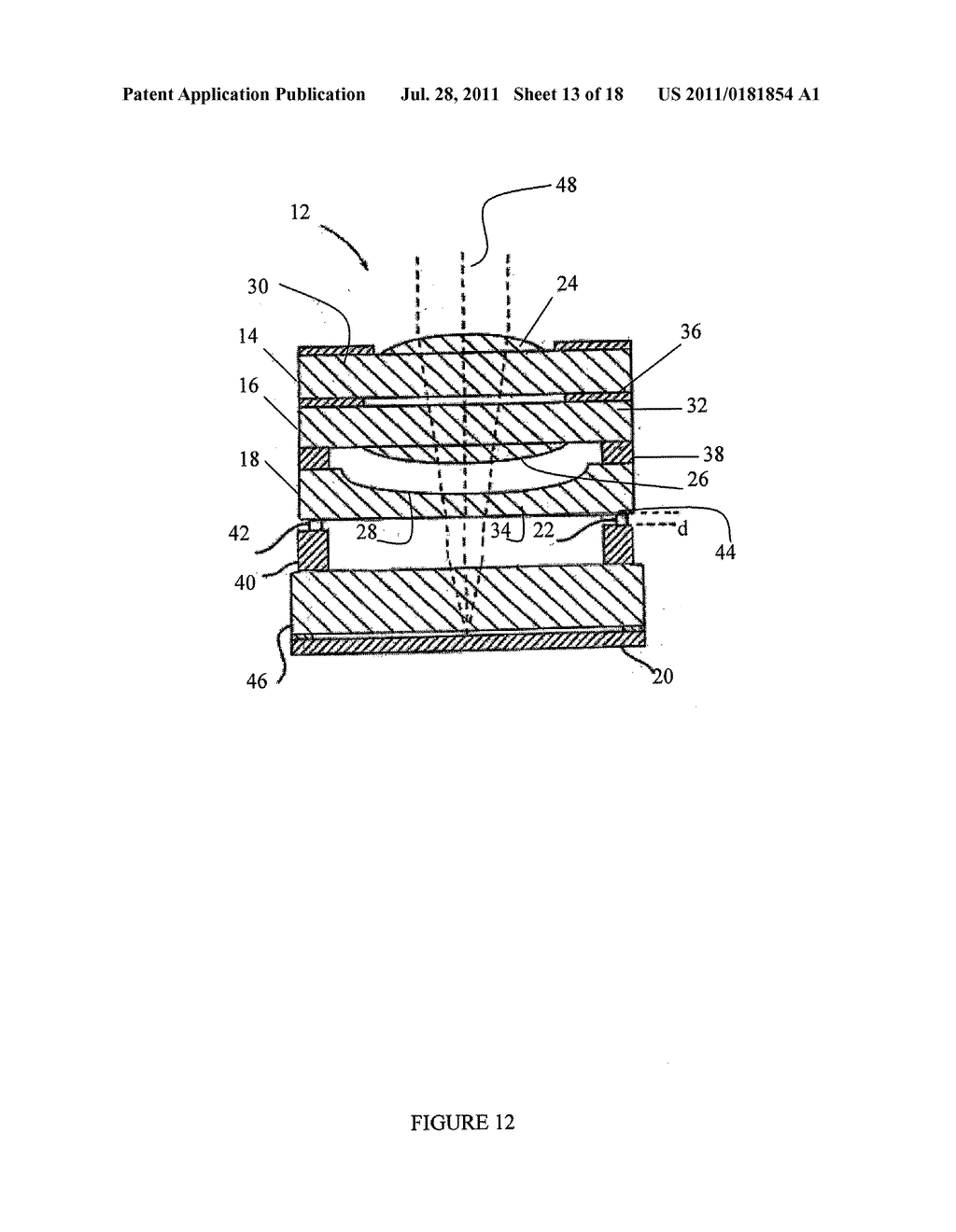 FOCUS COMPENSATION FOR OPTICAL ELEMENTS AND APPLICATIONS THEREOF - diagram, schematic, and image 14