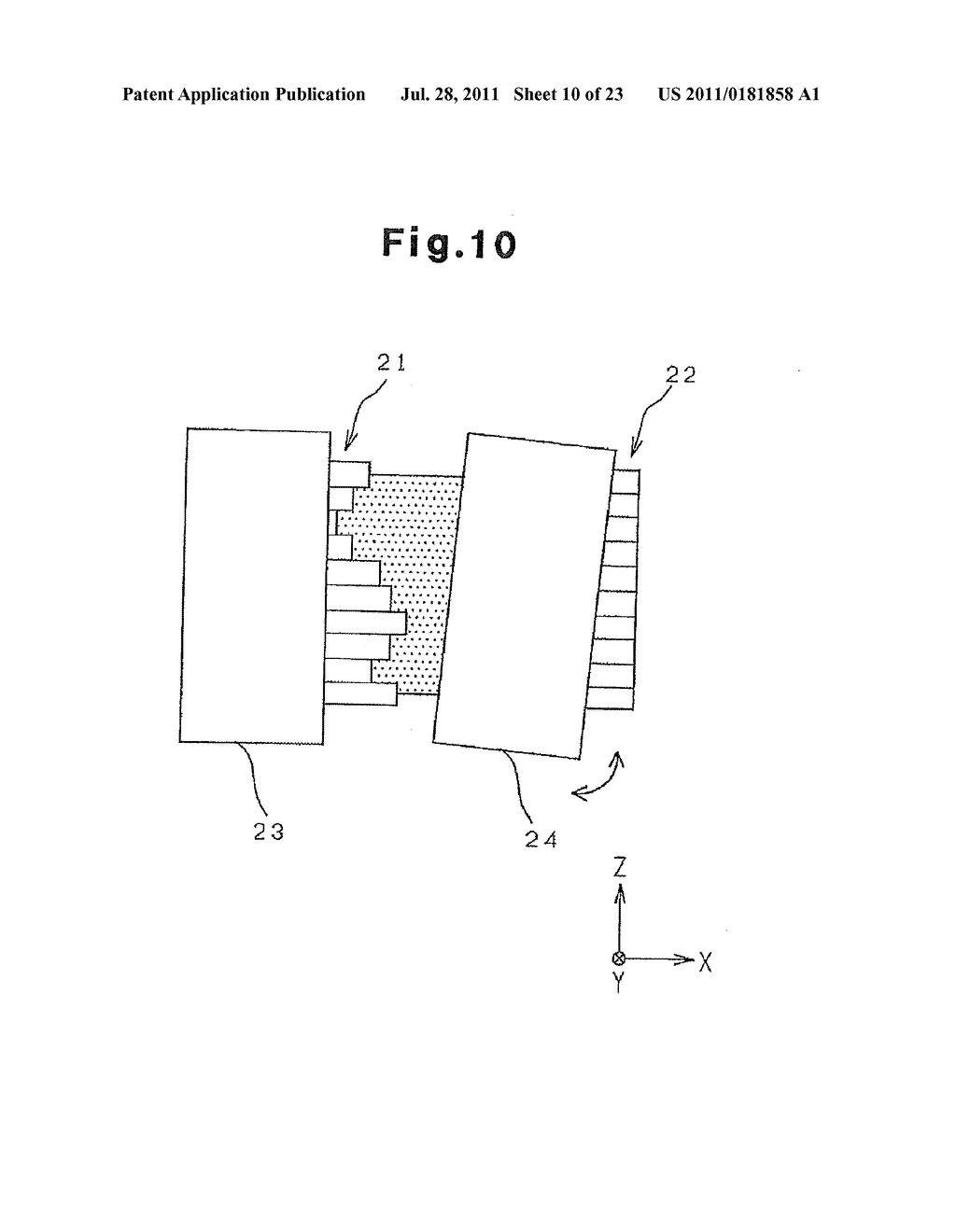 VARIABLE SLIT DEVICE, ILLUMINATION DEVICE, EXPOSURE APPARATUS, EXPOSURE     METHOD, AND DEVICE MANUFACTURING METHOD - diagram, schematic, and image 11